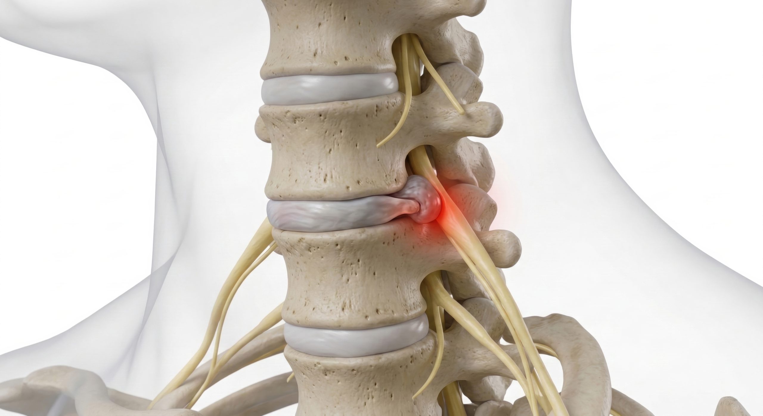 Pinched Nerve in Cervical Spine causing neck pain